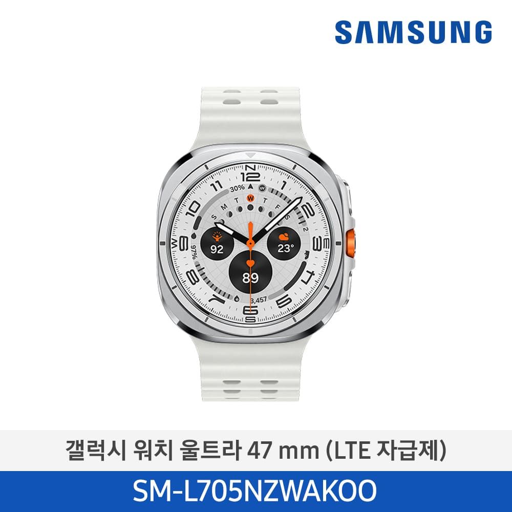宅配便配送 Samsung Galaxy SM (Model White Titanium 47mm Ultra Watch7 スマートフォン本体